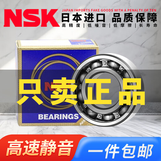 NSK Japan importiert Deep Groove Kugellager 6200 6201 6202 6203 6204 6205 6206 6207 6207 ZZCM (Metalldichtung)