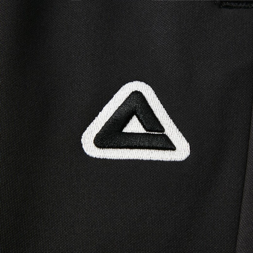 Peak fleece sweatpants men's new loose and comfortable knitted leggings casual sweatpants student warm trousers black L