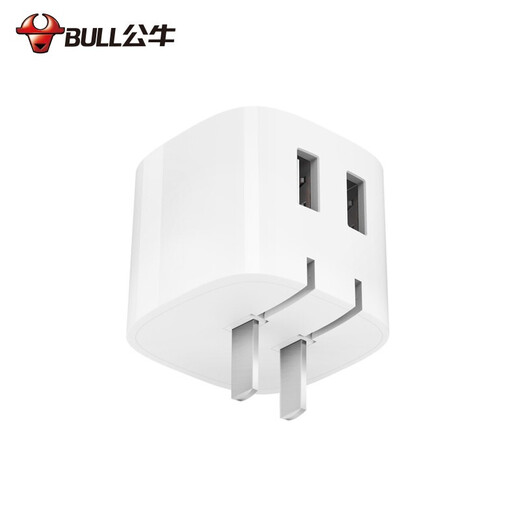 公牛（BULL） 公牛（bull） 插座/智能USB插座/插排/插线板/排插/ 双USB分控自动防过充插头GN-U212T