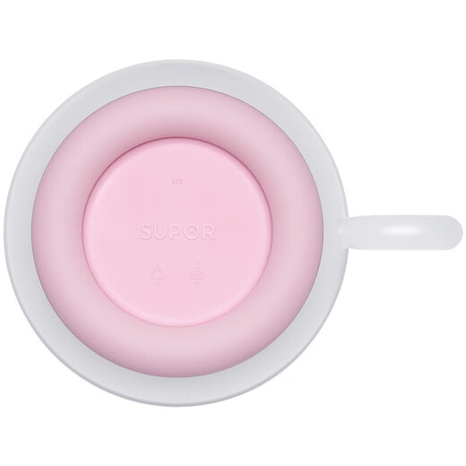 Supor Baby Bowl und Löffel Set Baby Mahlzeit ergänzende Schüssel Kindergeschirr tragbare Anti-Fall- und Anti-Scenen-Saugbecher-Schüssel rot [Single Bowl]