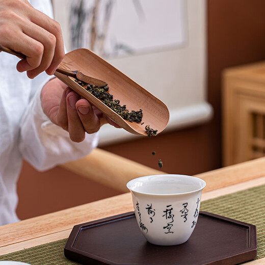 Lingfeng tea needle, tea dial, natural bamboo Pu'er tea knife, tea cone, tea set, six gentlemen accessories for tea ceremony, bamboo branch tea tea needle, dual purpose