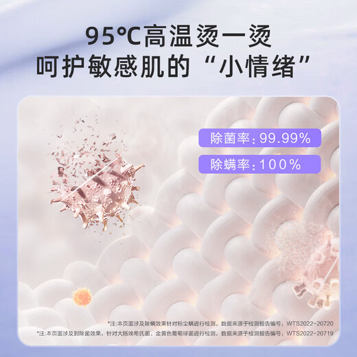 Haier mini drum washing machine 3.5kg ultra-thin fully embedded home small mother and baby fully automatic variable frequency washing machine sterilization mite underwear washing machine 3.5KG smart ice white + 95 C high temperature cooking + baby underwear washing