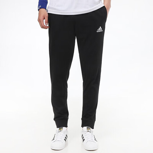 Adidas阿迪达斯男裤春季新款运动裤束脚跑步小脚长裤针织卫裤休闲裤子 GK9226/针织小脚裤 商家力荐 S