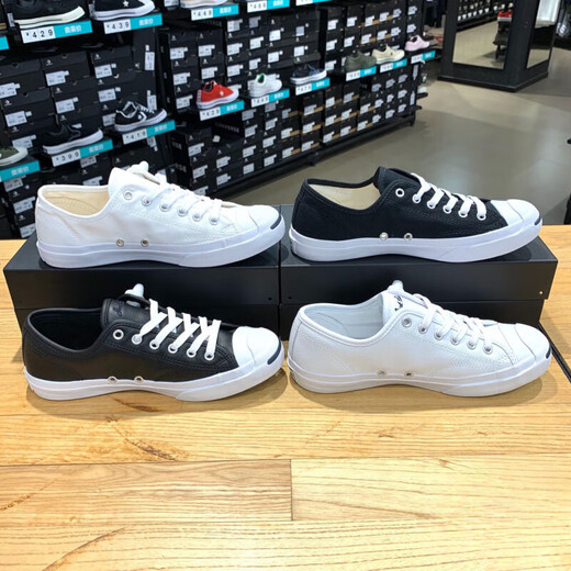 Converse Converse Classic Smile Bew-Top Canvas Zapatos 1Q698 1Q699 101503 101509 164057C/lienzo blanco 40.5
