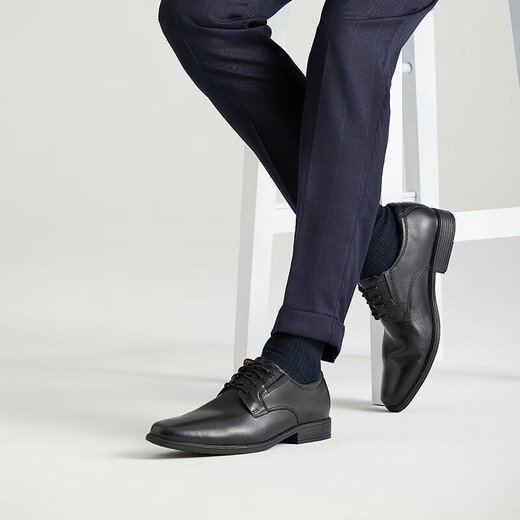 Clarks Tilden Plain Men's Formal Leather Chaussures confortables Lace-Up Cow-Hide Derby Chaussures Business Casual Shoes Men