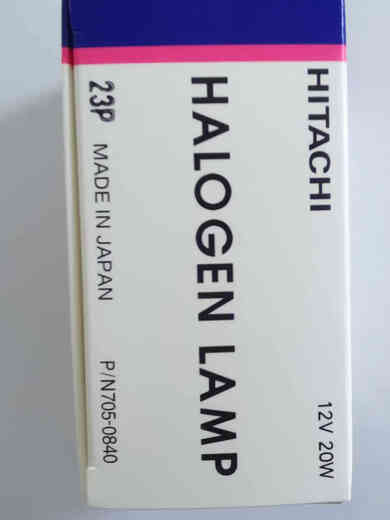 Lieve New Hitachi Biochemical Instrument Glühbirne Hitachi702070607080/71807600 Halogen -Lichtquelle Glühbirne 7170