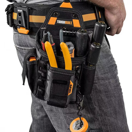 Sailoto quick-release electrician's waist bag hand quick-hang belt heavy-duty tool bag extra thick main picture
