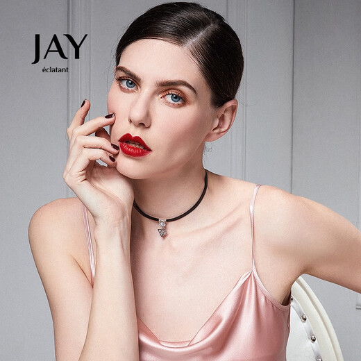 Jay项链女锁骨链颈链choker项圈时尚饰品送女生七夕情人节礼物老婆