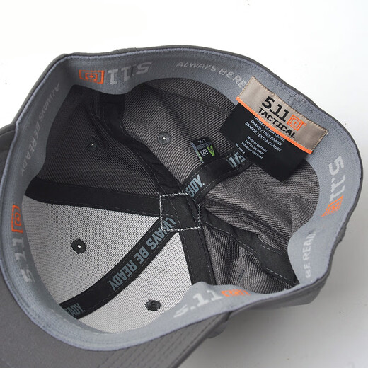 5.11 Baseball Tactical Cap 511 Nouveau chapeau de soleil élastique respirant en blessure et casquette de baseball respirante 89133 Modèle sec rapide 724 Bleu foncé L / XL