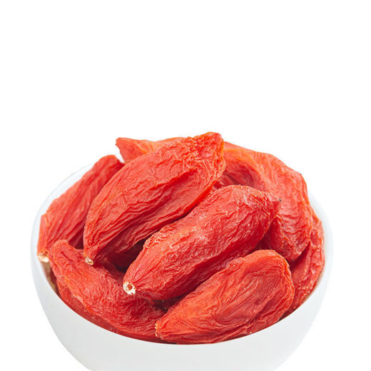 Zhixinyeye, una especialidad de Wolfberry, Wolfberry, Red Wolfberry, auténticas materias primas para empaparse de agua, té y vino. Regalos de regalo, frutas grandes en bolsas de 500 gramos