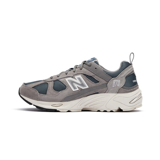 NEW BALANCE  NB878官方老爹鞋男鞋女鞋复古轻便网面低帮休闲运动鞋 城堡灰/雾霾蓝 CM878KO1 42 (脚长26.5cm)