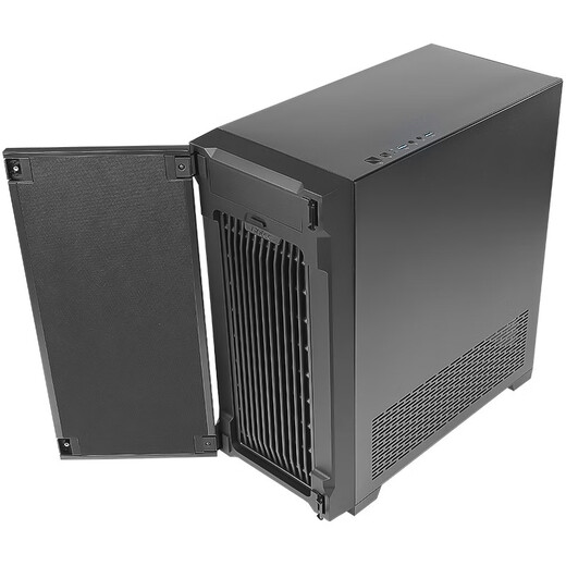 Antec P10 Flux mid-tower gaming case, left and right interchangeable door openings, equipped with 5 fans, supports ATX, supports 360 water cooling