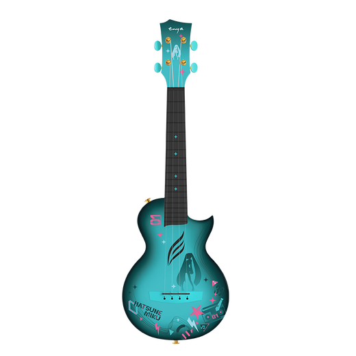 enya NOVA U Hatsune Miku entry-level ukulele for adults and children, beginner ukulele small guitar 23 inches NOVA U Hatsune Blue