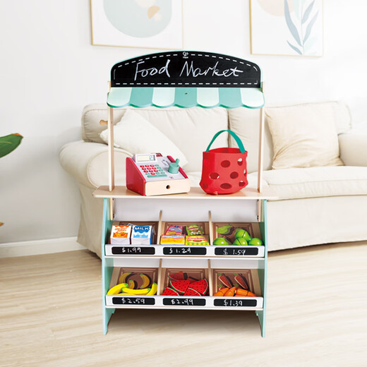 
Hape Play House Toys Three-story Luxury Tasting Shop with Cherle Cashier For Men, Girls and Children Gifts Luxury Tasting Shop 3-6Y