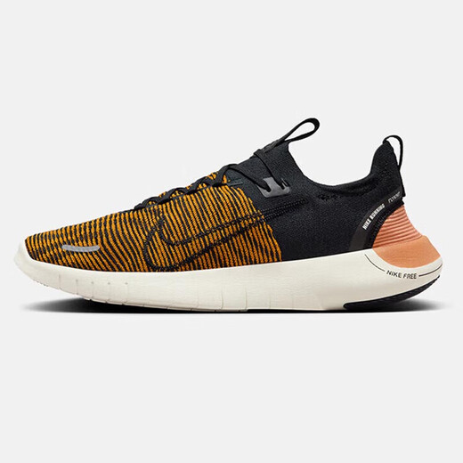 耐克（NIKE）男鞋春季新款运动鞋赤足轻便透气休闲鞋综合训练鞋防滑耐磨跑步鞋 FB1276-700/FREE RN FK/黑黄 43