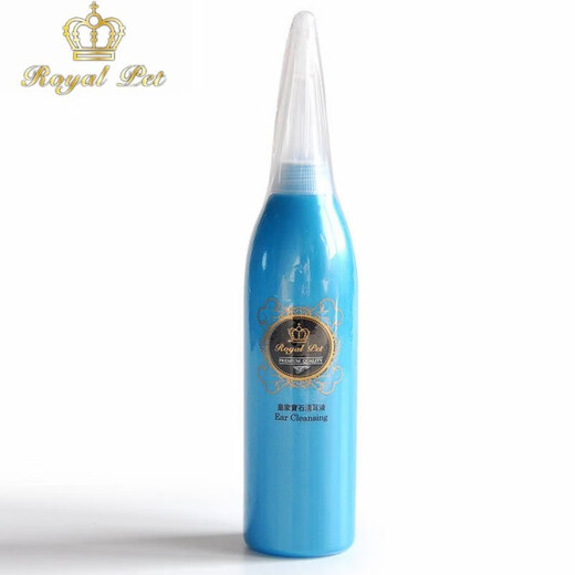 Ear Cleansing Liquid Royal Gem Ear Cleaning Liquid Imported Pet Dog Supplies Ear Cleaning and Maintenance Gem Antibacterial Ear Cleaning Liquid 110ml