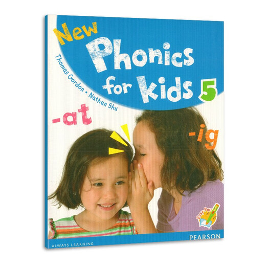 Neue Phonics for Kids 123456 Level Student Book Original Pearson Hongkong Langwen Kinder Englisch Natural Pinyin Lehrassistent für Kinder im Alter von 3 bis 9 Jahren.