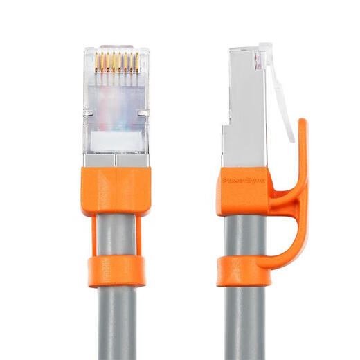 Baoerxingke Catégorie 7 Catégorie 7 Gigabit Câble réseau Pure Copper Computer Broadband Cable Super Six Catégorie 6 Câble réseau Double bouclier Monitoring Home Decoration Fiber Optic Greading Grade Grey Light Grey 5 mètres