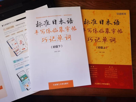 标准日本语手写体临摹字帖 巧记单词 初级上