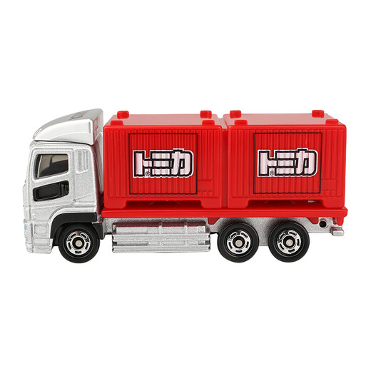 Tomica TOMY alloy car model children's toy No. 85 Mitsubishi Fuso transport truck New Year's gift 971986