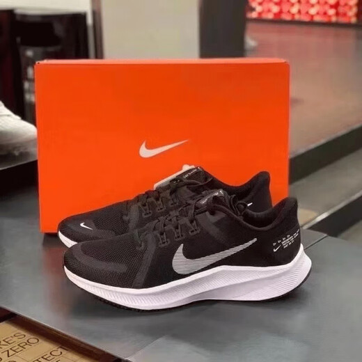 
NIKE Nike Running Shoes Men's Shoes 2024 Spring New Sports Shoes Free Rn Lightweight Breathable Cushioned Casual Shoes DA1105-006/Foam Midsole 44