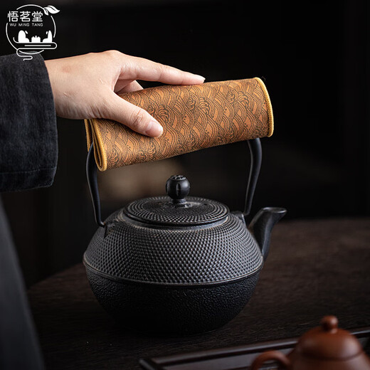 Wu Ming Tang high-end tea towel, Chinese style, high quality absorbent tea cloth, Taiwan brocade tea mat, special cleaning tea cloth for dry soaking