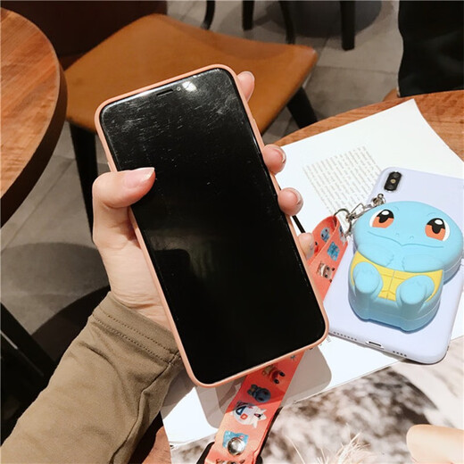 
Shield shell suitable for vivo cartoon Pokémon doll coin wallet mobile phone case couple men and women crossbody bag cute elf full bag soft shell anti-fall simple and fresh three-dimensional doll wallet - brown Ibrahimovic mouse + crossbody lanyard vivo S15pro exclusive