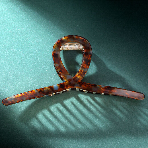 Chimera (CHIMERA) simple acetate plate shark clip high-end hairpin hair grab clip back head plate hair accessories headdress girl birthday gift