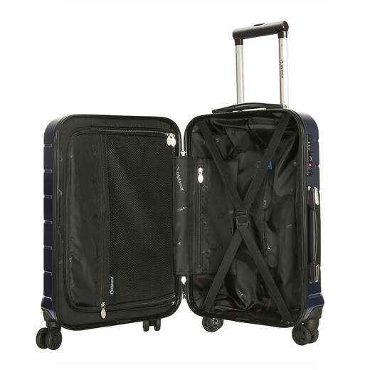 Diplomatdiplomat Diplomat TC-688 Série Borqueau Universal Wheel Boarding Case de voyage Bleu 20 pouces
