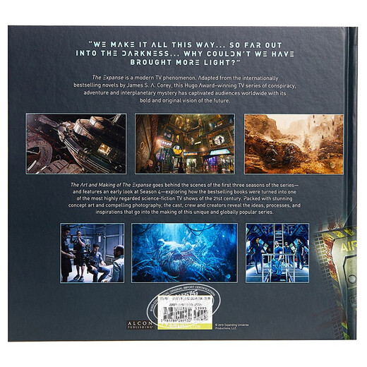 苍穹浩瀚幕后制作特辑 英文原版 The Art and Making of The Expanse