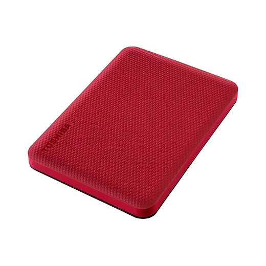 东芝（TOSHIBA）1TB 移动硬盘机械 V10系列 USB 3.2 Gen 1 2.5英寸 酒红 兼容Mac 高速传输 密码保护 轻松备份