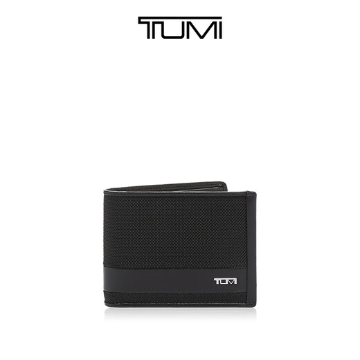 TUMI/途明Alpha SLG男士钱包商务短款钱包分体式卡包 黑色/01192235D2