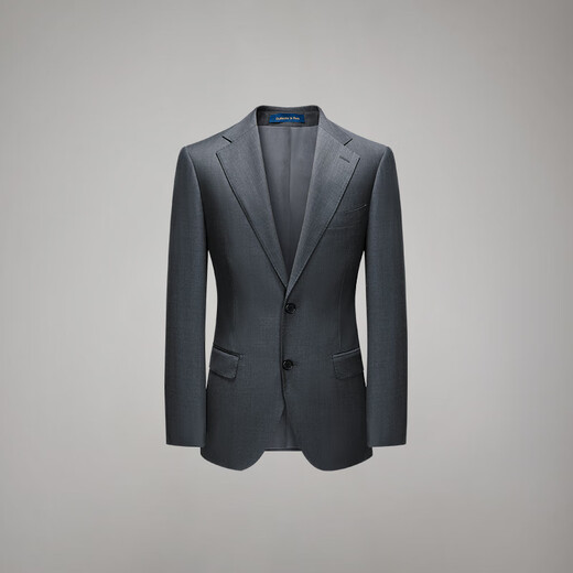 Guillaume de Mons Men's Suit Wool Gray Business Professional Formal Wear Groom Wedding Slim Suit Suit 2025 Spring and Summer Elegant Gray Single Suit Top 44