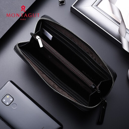 Mengte Beau sac masculin sac à main pour homme à la main Graquage de vache de vache pour hommes sac à main pour hommes longs enveloppe chinois Gift de la Saint-Valentin