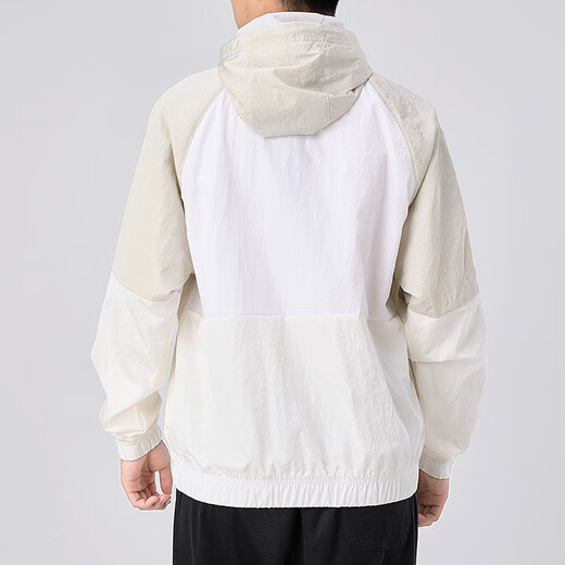 Nike (Nike) Herren neuer Sport mit Kapuze mit Kapuzenhöhle gewebte Jacke mit atmungsaktivem Halbzipper-Jacke Cu3886-072 s