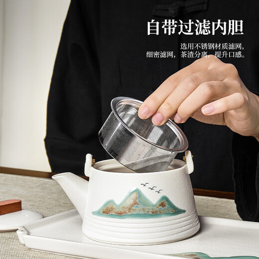 PAKCHOICE Forbidden City Cultural and Creative Tea Set Gift Box Set High-end Housewarming Gifts Mid-Autumn Festival Gifts for Leaders and Birthday Gifts for Elders