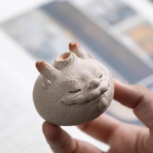 The handsome purple clay tea pet dragon ornaments can be used to raise tea and play. Zhao Yonghui's dragon zodiac creative tea set accessories tea tray decoration gifts Zhengshengshang Xiaolongbao Zhao Yonghui's works