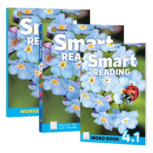 原版进口少儿英语smart reading123456级别 寒暑假短期阅读课程 单词量积累读写分级阅读学生教材 4.1级别