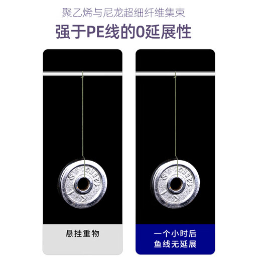 SIMAGO Ximanduo fishing line has strong pulling force and does not increase in number, wear-resistant and durable, black pit competitive flying knock line, strong horse pe nylon line, main line type - 55 meters, contact customer service for two shots and three shots 2.0