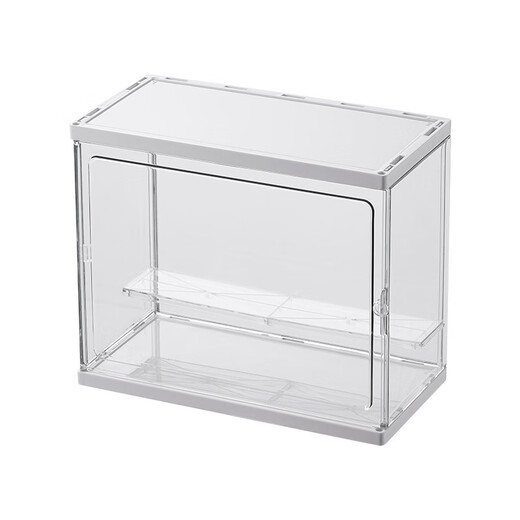 Only blind box storage box figure Bubble Mart display cabinet dustproof transparent Lego display box large capacity toy model classic + light large size one layer
