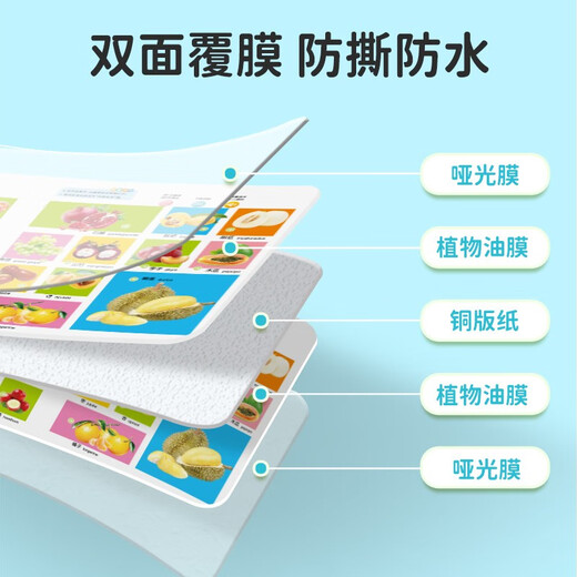 【新升级0-7岁】中英文幼儿有声点读书启蒙发声绘本识字拼音故事学习机 【中英双语】会说话的早教有声书0-7岁