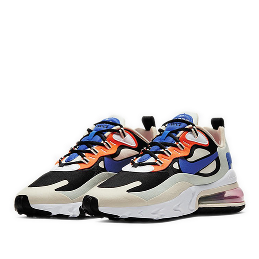 Nike (Nike) Летняя новая женская обувь Air Max270 React Air Cushion Shoes Комфортно повседневная амортизационная износостойкая дышащая спортивная обувь Ci3899-200 42