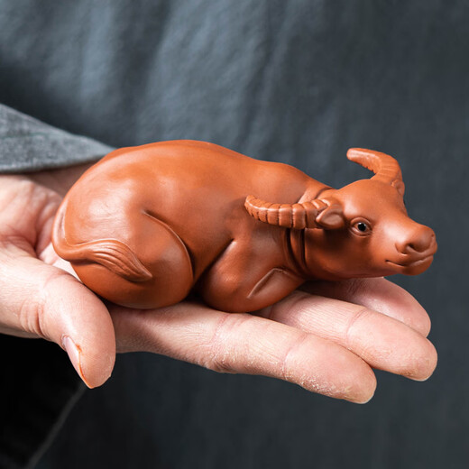 Porcelain Brand Tea Set (cipaiming teaset) Porcelain Brand Tea Purple Clay Tea Pet Ornaments Kung Fu Tea Set Accessories Car Ornaments Tea Ceremony Tea Toys Can Be Raised Purple Clay <Niu Yun> Purple Clay Tea Pet