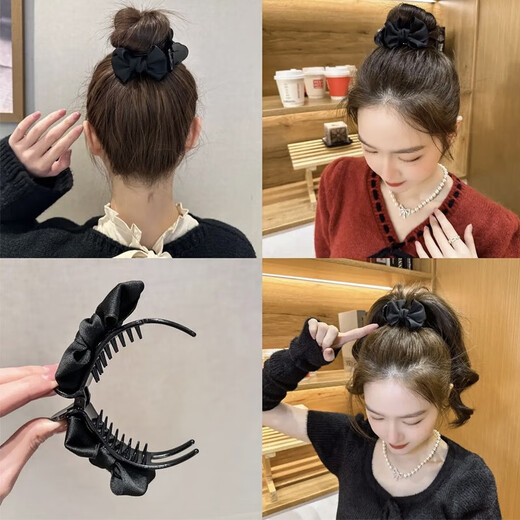 Xiang Wan hairpin with ball hair stuck in the fugitive princess bow tie clip female sweet style ball head artifact high-end hairpin
