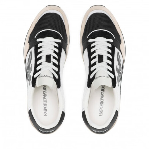 Мужские ботинки Armani Men's Board, спортивные, модные, удобные и дышащие кроссовки, классическая повседневная обувь с низким уровнем топа, Z Luxury Fashion Brand Q826 41 Английский размер 7 = 41 размер