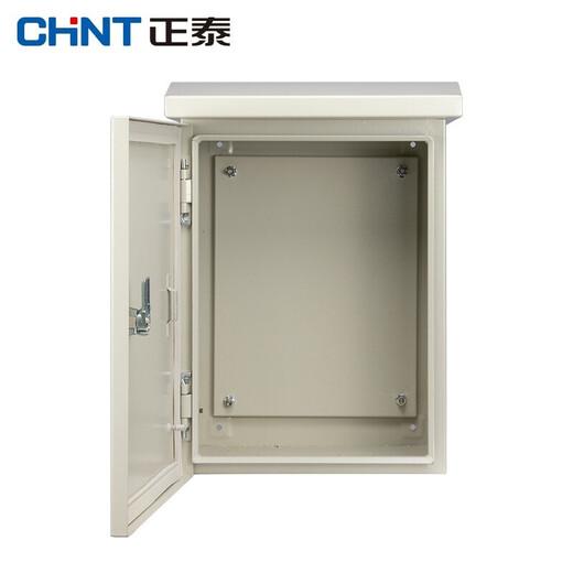 Chint (CHNT) outdoor distribution box JFF1 series electric control foundation box outdoor rainproof strong current control waterproof monitoring equipment box electric control box JFF1-3025/14 1.0mm outdoor