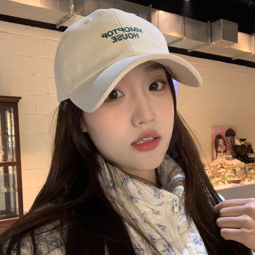 MMOPTOP baseball cap for men and women, four-season trendy hat, wide brim, big head circumference, letter tattoo, showing face, small peaked cap, sun hat