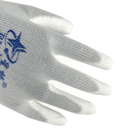 
Unbranded Xingyu Labor Protection Gloves PU Palm Work and Working, Anti-slip, Wear-resistant, Summer Thin Model Electronic Factory Installation 12 Double Star Bridge PU826 Gray [Super Economy Model] S Small