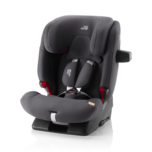 宝得适（BRITAX）儿童安全座椅9个月-12岁isofix接口 百变骑士pro极致灰