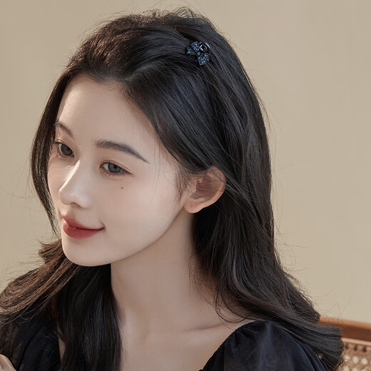 Chimera (CHIMERA) side forehead bangs grabber, temperament rhinestone hair grabber, fixed hairpin, compact hair accessory, birthday gift for girls